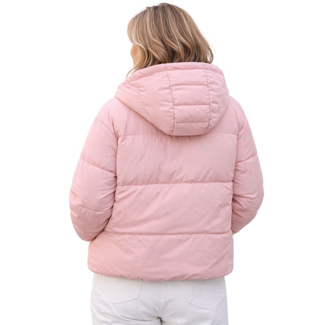 Clara | Gesteppte Jacke mit Kapuze